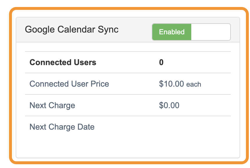 gcal for google calendar